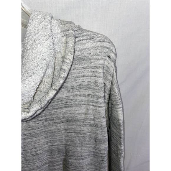 Reebok Pullover Hoodie Womens Size X Small Gray Cotton Blend Long Sleeve Running - Picture 10 of 12